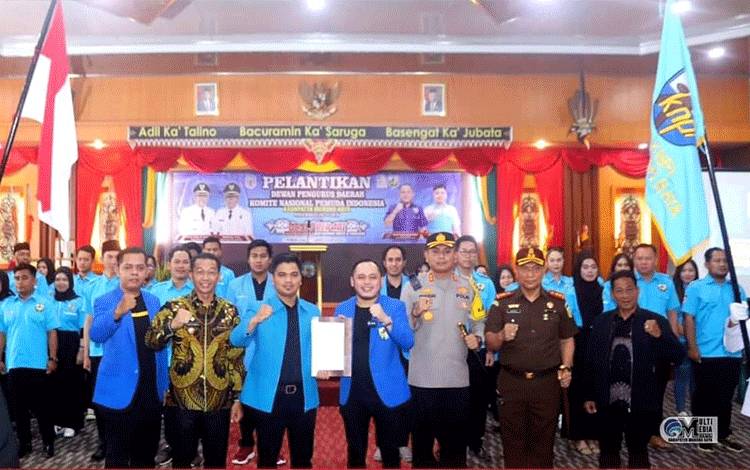 Pengurus KNPI Murung Raya Resmi Dilantik, Pesan Perdie Begini
