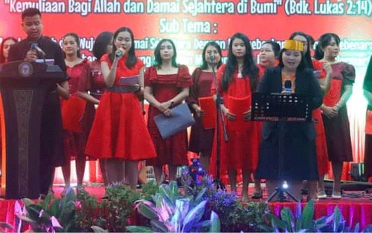 Natal Oikumene di Murung Raya Dihadiri Ribuan Jemaat