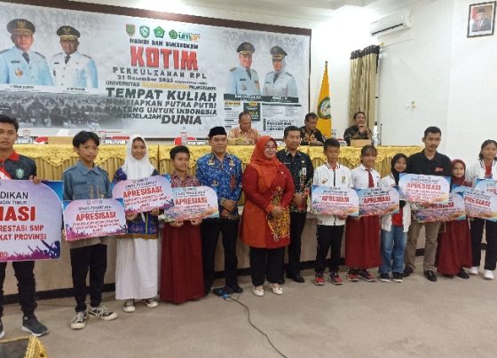 Apresiasi terhadap siswa berprestasi Kotim 2023