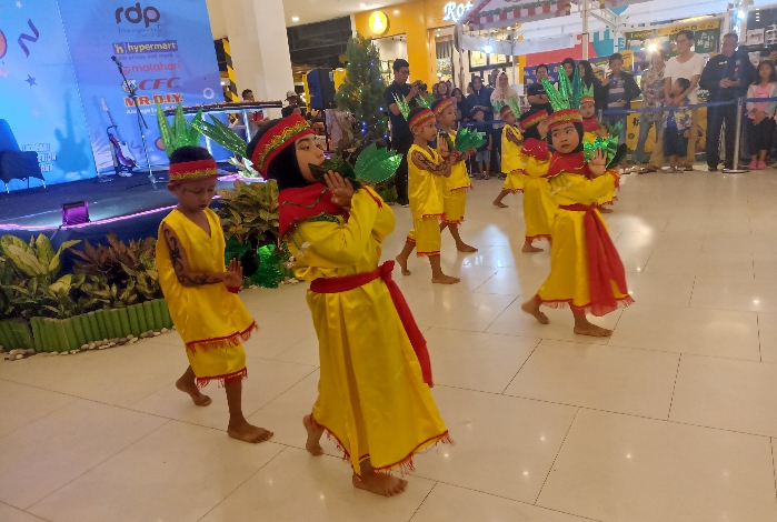 Bikin Gemas! Siswa-siswi TK Bakti Ibu Tampilkan Seni Tari di HUT Ke-10 Citimall Sampit