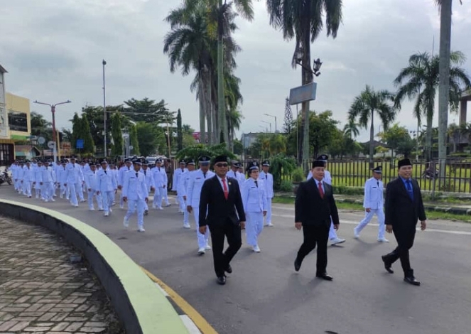 Halikinnor Ajak Seluruh Kades Jalan Kaki Sebelum Dilantik