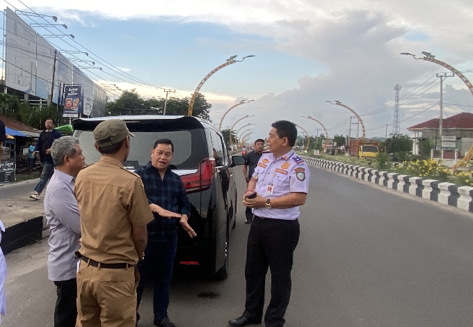 Halikinnor Tinjau Kerusakan Fasilitas Terowongan Nur Mentaya