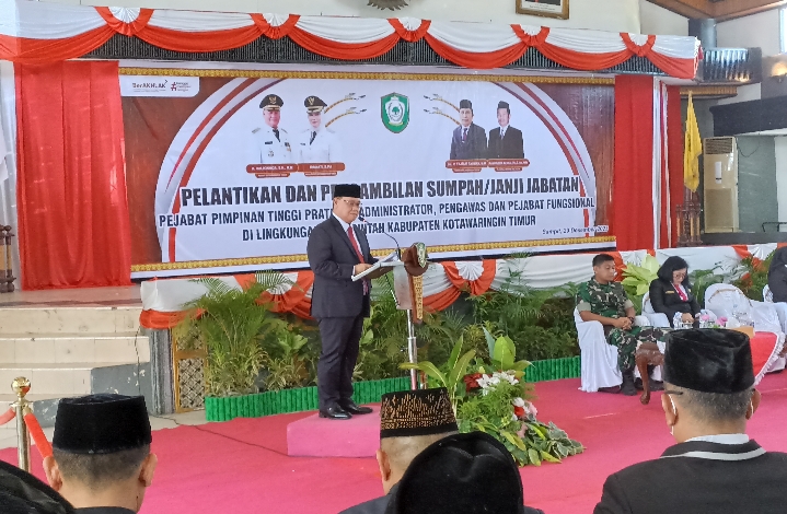 44 Orang Administrator di Lingkungan Pemkab Kotim Dirotasi