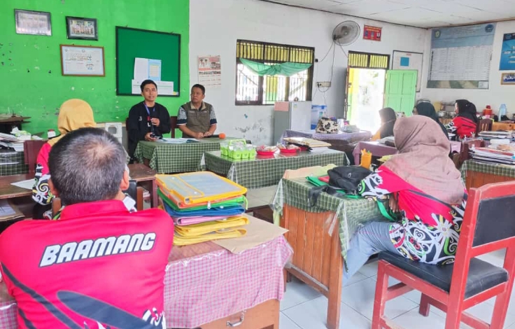 Disdik Kotim Pantau Pembentukan Satgas TPPK di Satuan Pendidikan