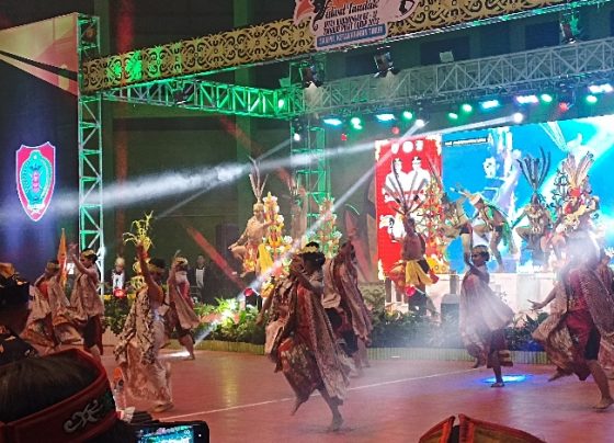 Festival Tandak Intan Kaharingan XI Kalteng di kompleks voli indoor, Selasa 19 Desember 2023