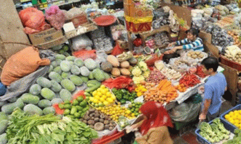 ILUSTRASI Aktivitas di pasar Palangka Raya
