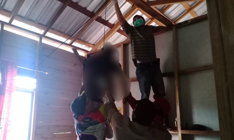 Pamit lewat Medsos, Pria di Desa Kandan Ditemukan Tewas Bunuh Diri
