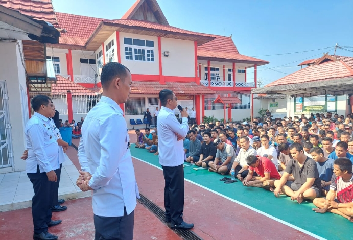 45 Warga Binaan Lapas Sampit Dapat Remisi Natal