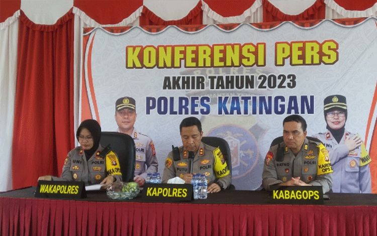 Ada 39 Kasus Menonjol di Katingan Selama 2023