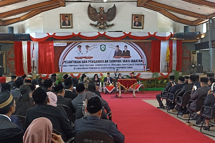 54 Orang Pengawas di Lingkungan Pemkab Kotim Dirotasi