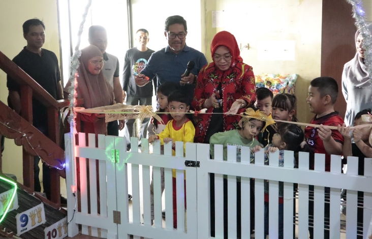 Bapenda Kotim Kini Punya Area Bermain untuk Anak