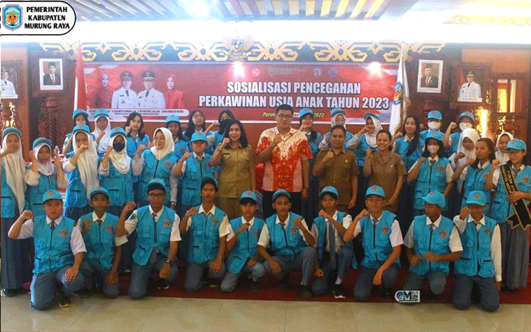 DP3A DALDUKKB Mura Sosialisasi Pencegahan Perkawinan Anak