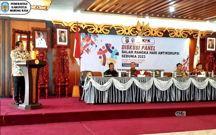 Memperingati Hari Antikorupsi Sedunia, Pemkab Mura Gelar Diskusi Panel