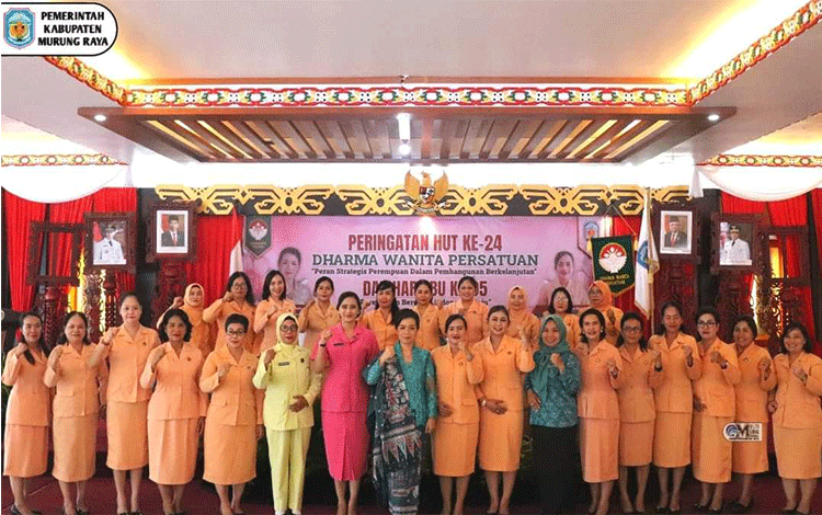 DWP Murung Raya Rayakan HUT ke-24 dan Hari Ibu ke-95