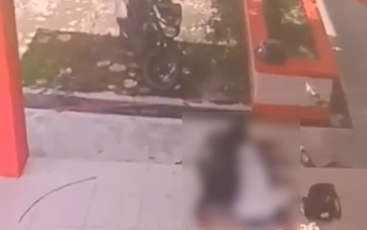 Video Mesum Diduga Mahasiswi di Sampit Terekam CCTV