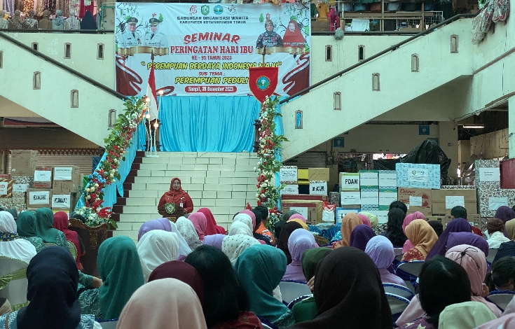 Agak Lain, Peringatan Hari Ibu di Kotim Digelar di PPM