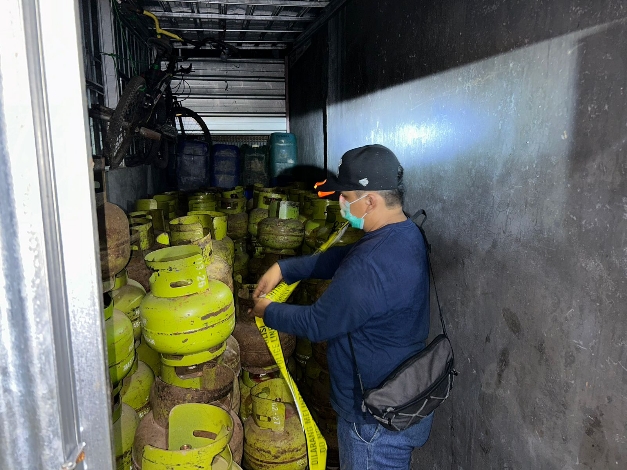 Polisi Bongkar Praktik Licik Pangkalan Tabung Gas Tanpa Izin