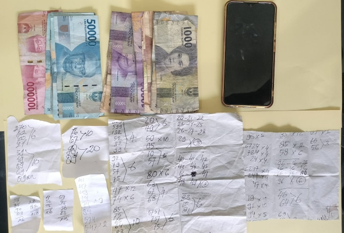 Pedagang Sembako di Sampit Ditangkap Polisi karena Togel