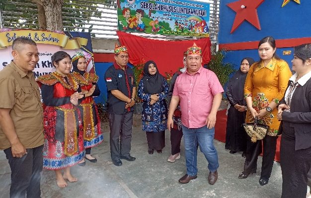 Bupati Kotim, Halikinnor beserta jajaran saat peresmian Sekolah Khusus Lentera Nurani, Sabtu 20 Januari 2024