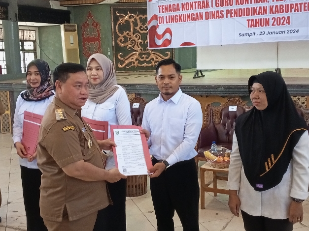 Masa Tugas 493 Tekon di Lingkungan Disdik Kotim Diperpanjang 1 Tahun
