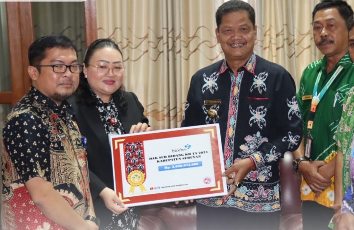 Pj Bupati Seruyan Terima Kunjungan Kepala BKKBN Provinsi Kalimantan Tengah