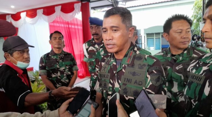 Danrem 102Pjg, Brigjen TNI Iwan Rosandriyanto.