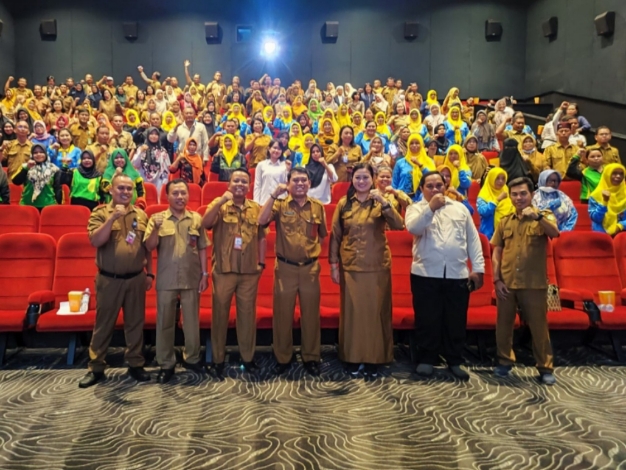 Disdik Kotim Adakan Nobar Film “Tegar” sebagai Pendidikan Penguatan Karakter