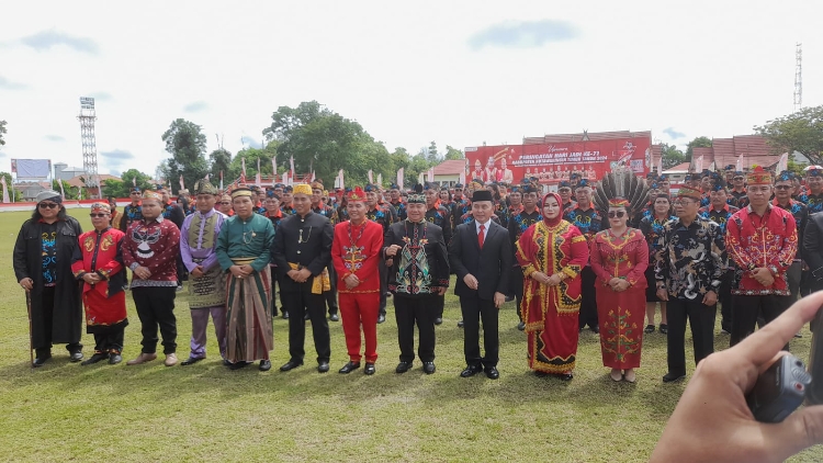 Ini Susunan Pengurus DAD Kotim Periode 2023-2028