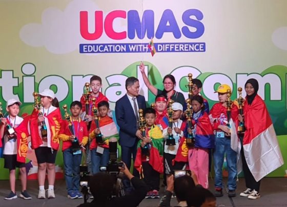 Hebat! Murid UCMAS Sampit Ukir Prestasi di Kancah Dunia, Juara Kompetisi Sempoa di Kuala Lumpur, Malaysia