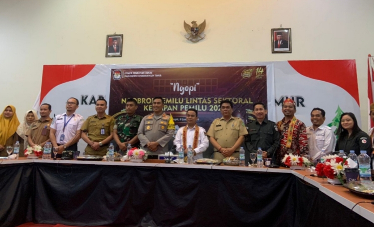 Ngobrol Pemilu Lintas Sektoral, KPU Kotim Ajak Seluruh Elemen Sukseskan Pemilu 2024