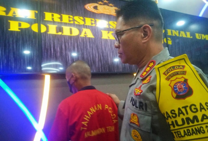 Diduga Curi TBS 300 Kilogram, Paman dan Sepupu Digiring ke Polda Kalteng