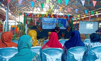 Kadisdik Kotim, M. Irfansyah memberikan sambutan dalam peresmian Sekolah ABK Lentera Nurani Indonesia di Sampit, Sabtu 20 Januari 2024