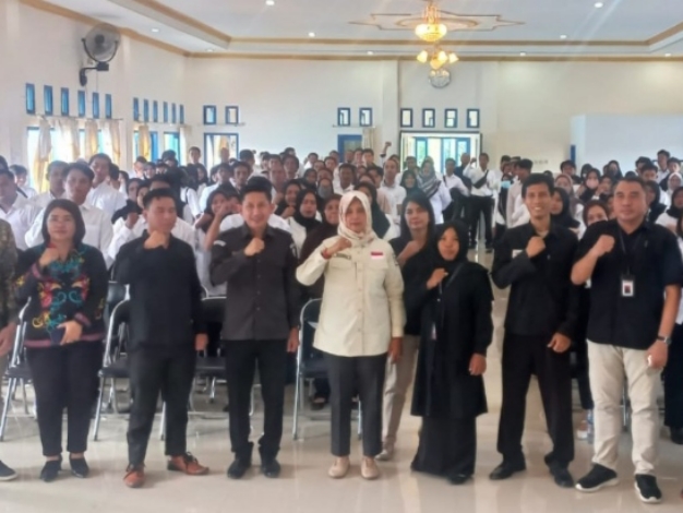 1.164 Pengawas TPS di 17 Kecamatan Dilantik, Ini Kata Bawaslu Kotim