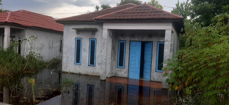 Sudah Sepekan Rumah Warga WMP 19 Terendam Banjir Akibat Drainase Tak Lancar