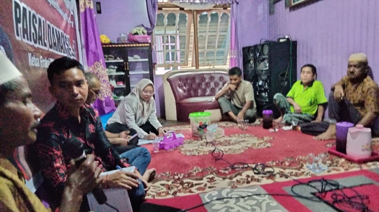 Legislator ini Serap Aspirasi Masyarakat di Desa Cempaka Mulia Barat