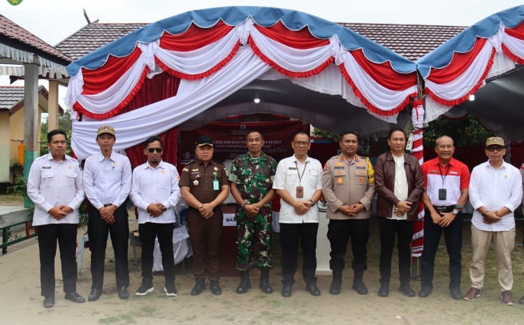 KPU Seruyan Simulasikan Pemungutan dan Penghitungan Suara