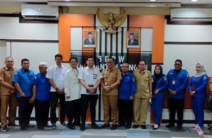Pemkab Seruyan Berkoordinasi  ke Balai Prasarana Permukiman Wilayah Terkait ini