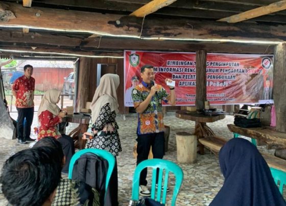 Suasana kegiatan Bimtek Penginputan SIRUP dan Penggunaan SiPeBeje di Camp Kobes, Ujung Pandaran, Kotim, Jumat 19 Januari 2024