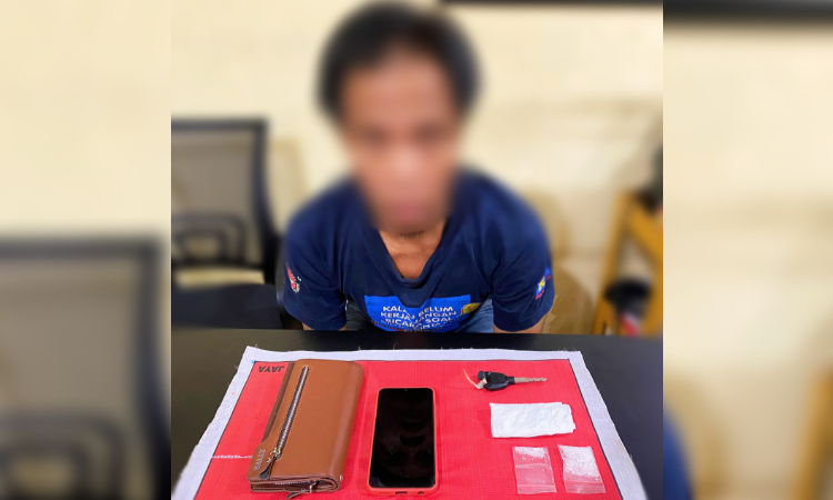 Polisi Ringkus Terduga Pengedar Sabu di Jalan Tambun Bungai