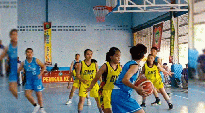 Turnamen cabor basket di Kotim.