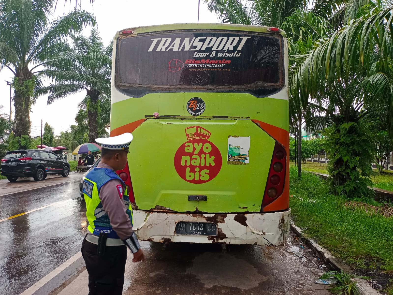 Polisi Tetapkan Sopir Bus Sekolah Jadi Tersangka Kecelakaan Maut di Depan Islamic Center Sampit