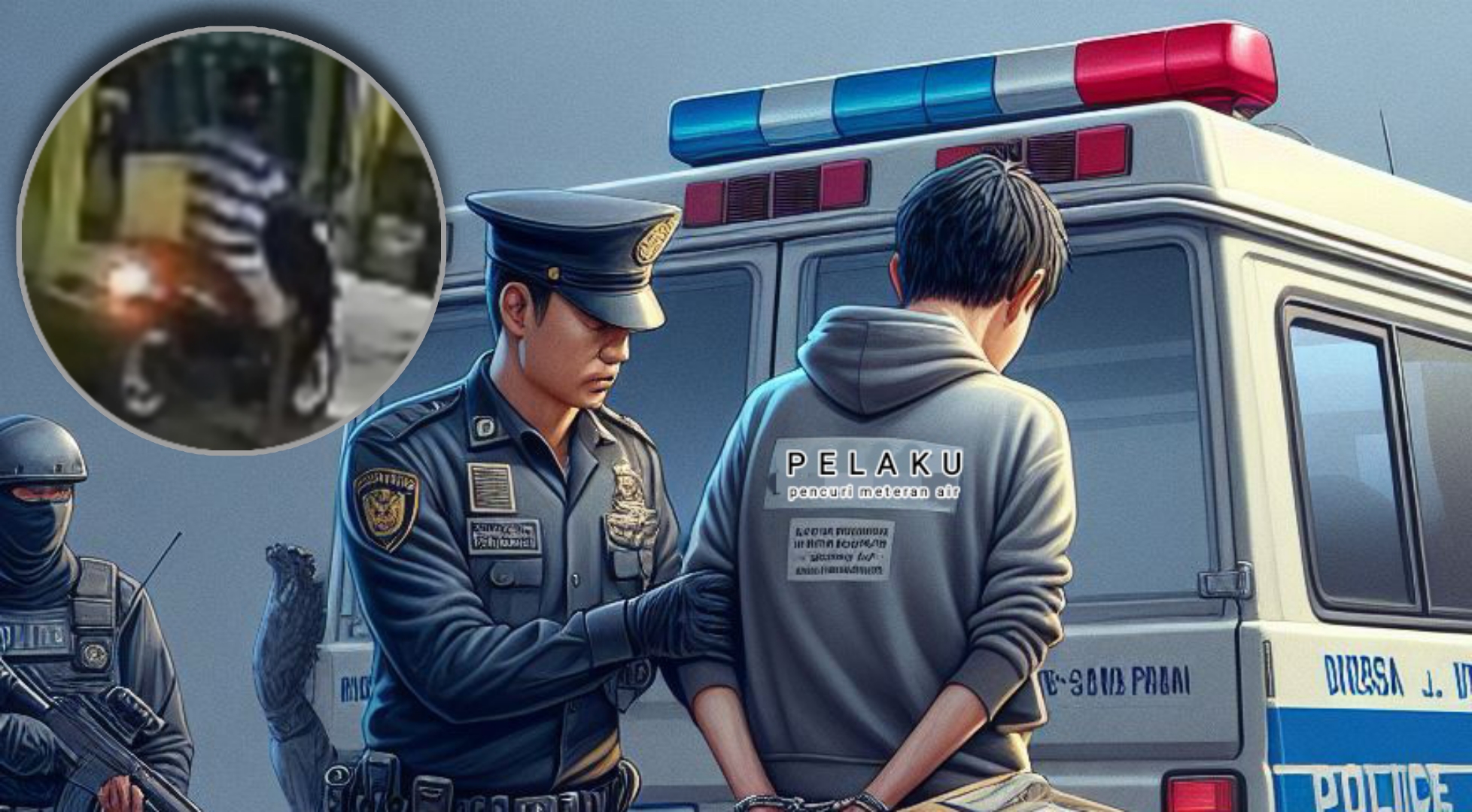 Polres Kotim Tangkap Penadah Meteran Air Curian