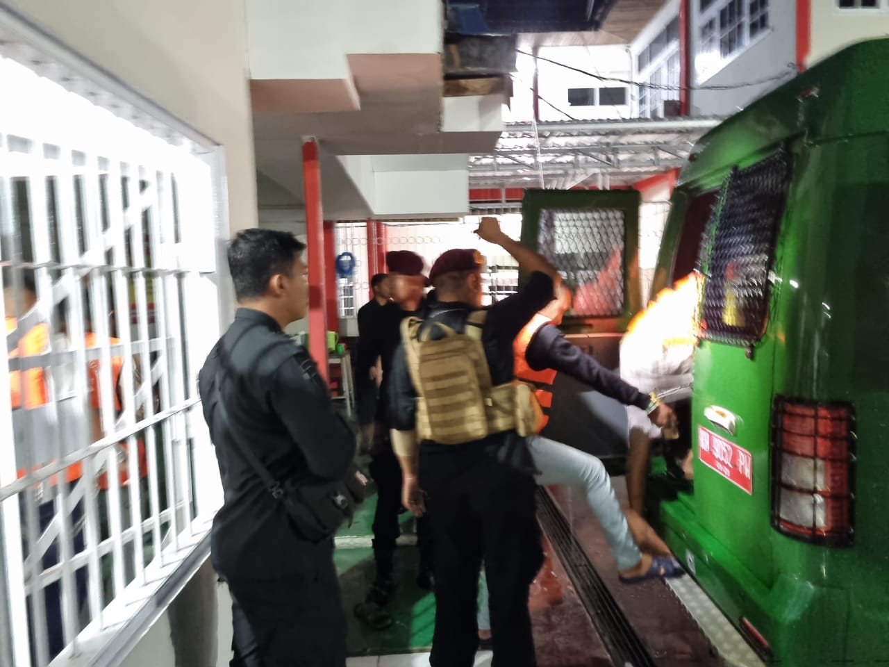 Kelebihan Kapasitas, 25 Napi Sampit Dipindahkan ke Rutan Tamiang Layang