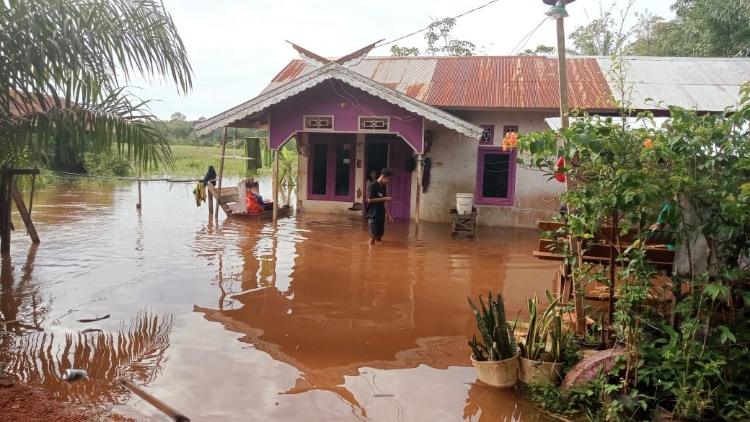 Beberapa Wilayah Terendam Banjir, Dinkes Kotim Ingatkan Bahaya ini