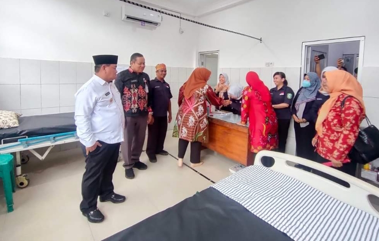 Semua Fasilitas di Puskesmas Kota Besi Dinilai Sudah Lengkap
