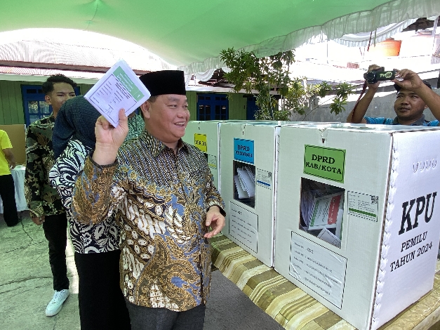 Coblos di Dekat Kediaman Pribadi, ini Harapan Halikinnor pada Pemilu 2024 