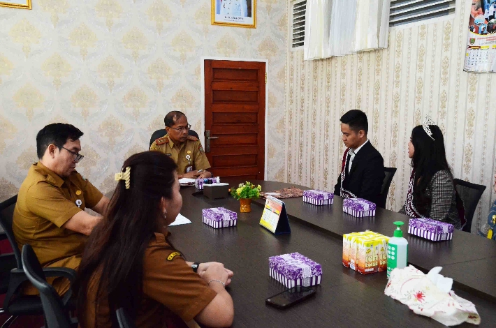 Dinkes Kalteng Terima Kunjungan Finalis Duta Kesehatan 