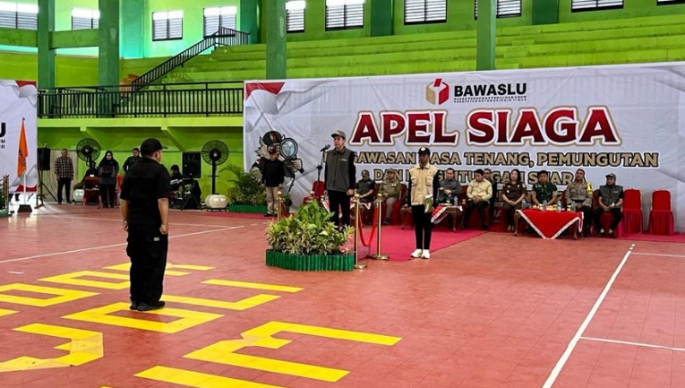 Bawaslu Kotim Mengingatkan Masa Tenang Tidak Boleh Ada APK 