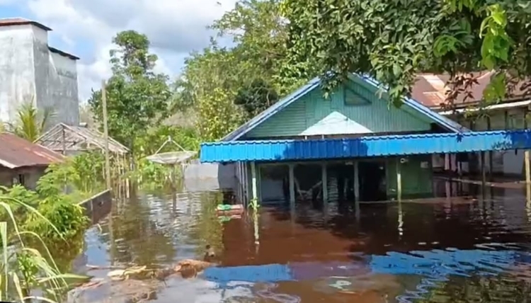 Jumlah Korban Banjir di Kotim Bertambah