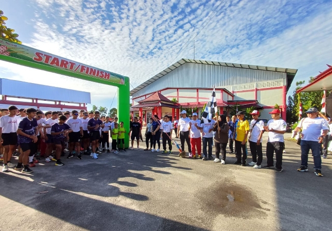 200 Pelajar Meramaikan Sampit Fun Run 